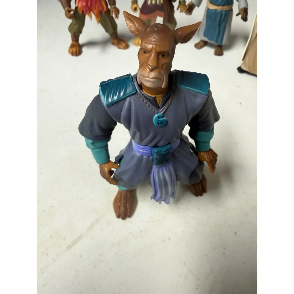 Warriors of Virtue Figure Lot Of 5 Yun Tsun Chi Mosely Master Chung 90s Toys